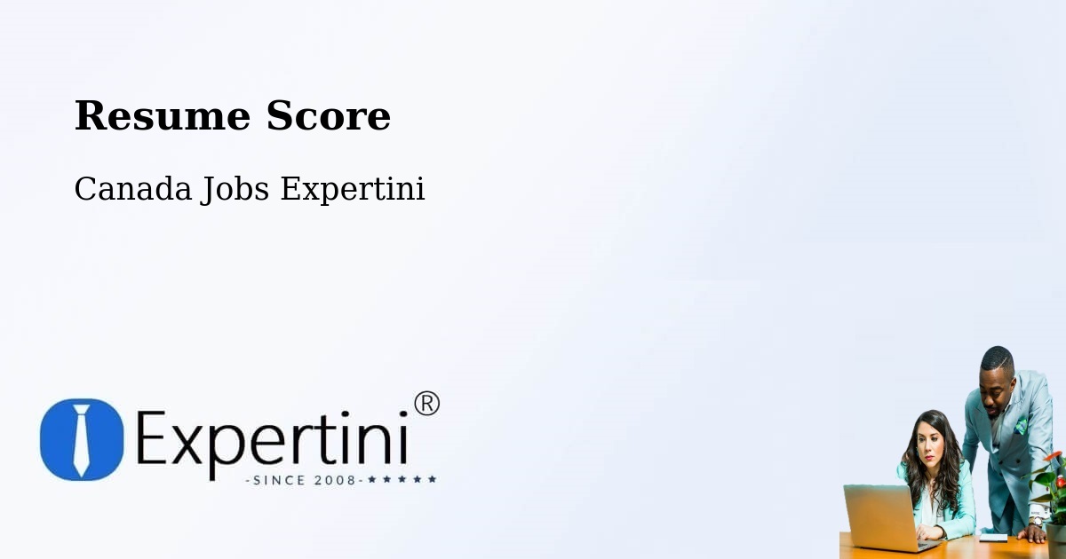 Resume Score - Canada Jobs Expertini